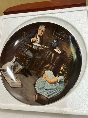 The Storyteller porcelain collectors Plate